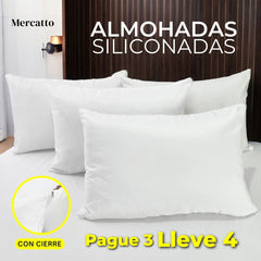 ¡PRECIO ESPECIAL! Paga 3 y lleva 4 Almohadas Funda con Cierre