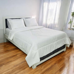 ¡PRECIO ESPECIAL! Edredón Doble Faz Cama Doble 140x190cm Blanco