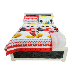 ¡OFERTA ESPECIAL! EDREDÓN UNIFAZ MICKEY ⚽ CAMA DOBLE